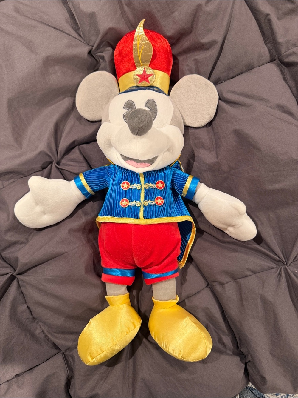 Disney Mickey Mouse 50th series 8 of 12 Dumbo Plush - Red/Blue/Yellow/Gold